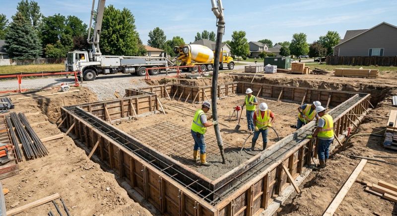 Concrete Foundation Installation