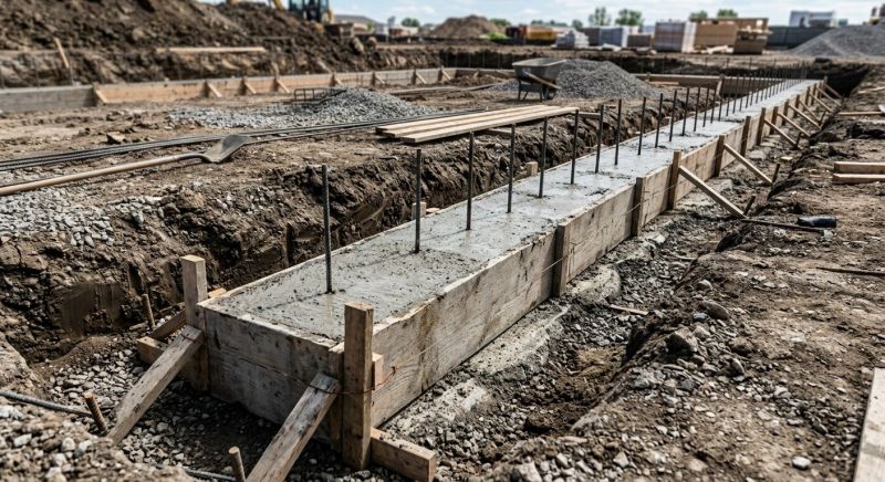 Concrete Foundation Installation in Mustang, OK
