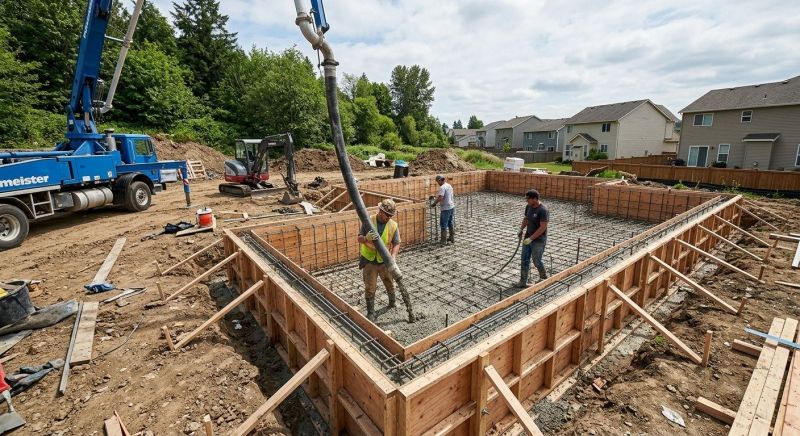 Concrete Foundation Installation in Newcastle, OK
