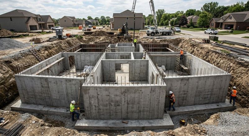 Foundation Construction in Mustang, OK