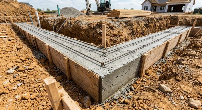 Foundation Footer Installation in Oklahoma City, OK