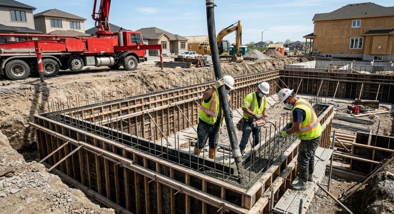 Foundation Wall Pouring in Tuttle, OK