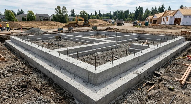 House Footing Construction in Oklahoma City, OK